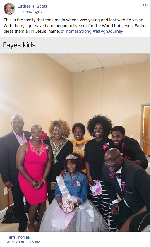 The Faye Thomas Family. <3