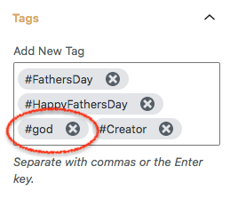 Something odd on WordPress