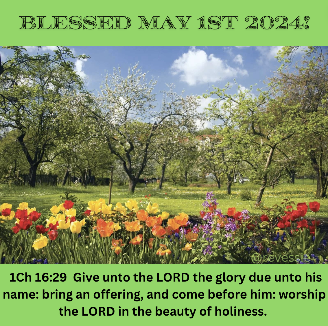 Blessed May 1st 2024!