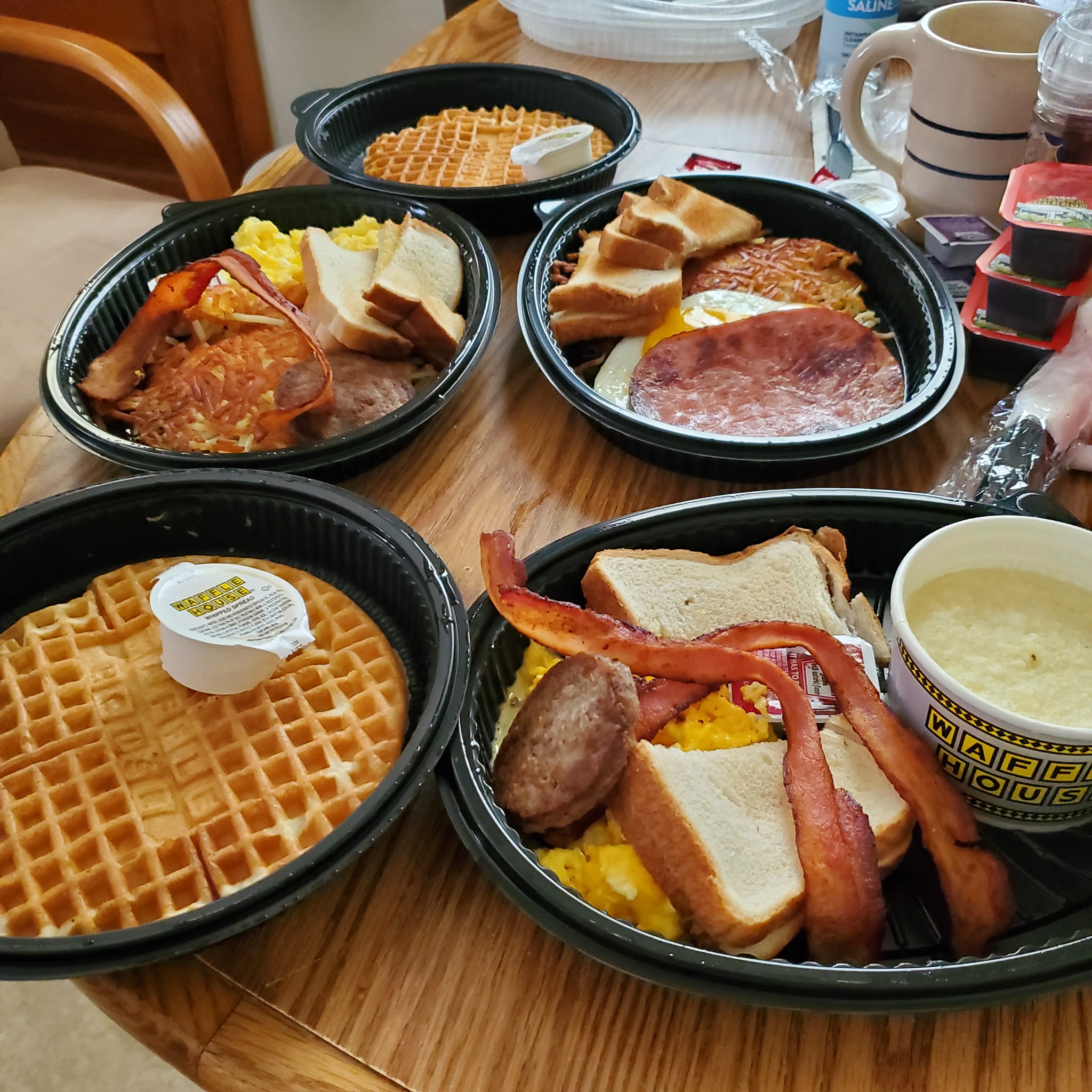 Breakfast with the fam. Friday, June 21, 2024