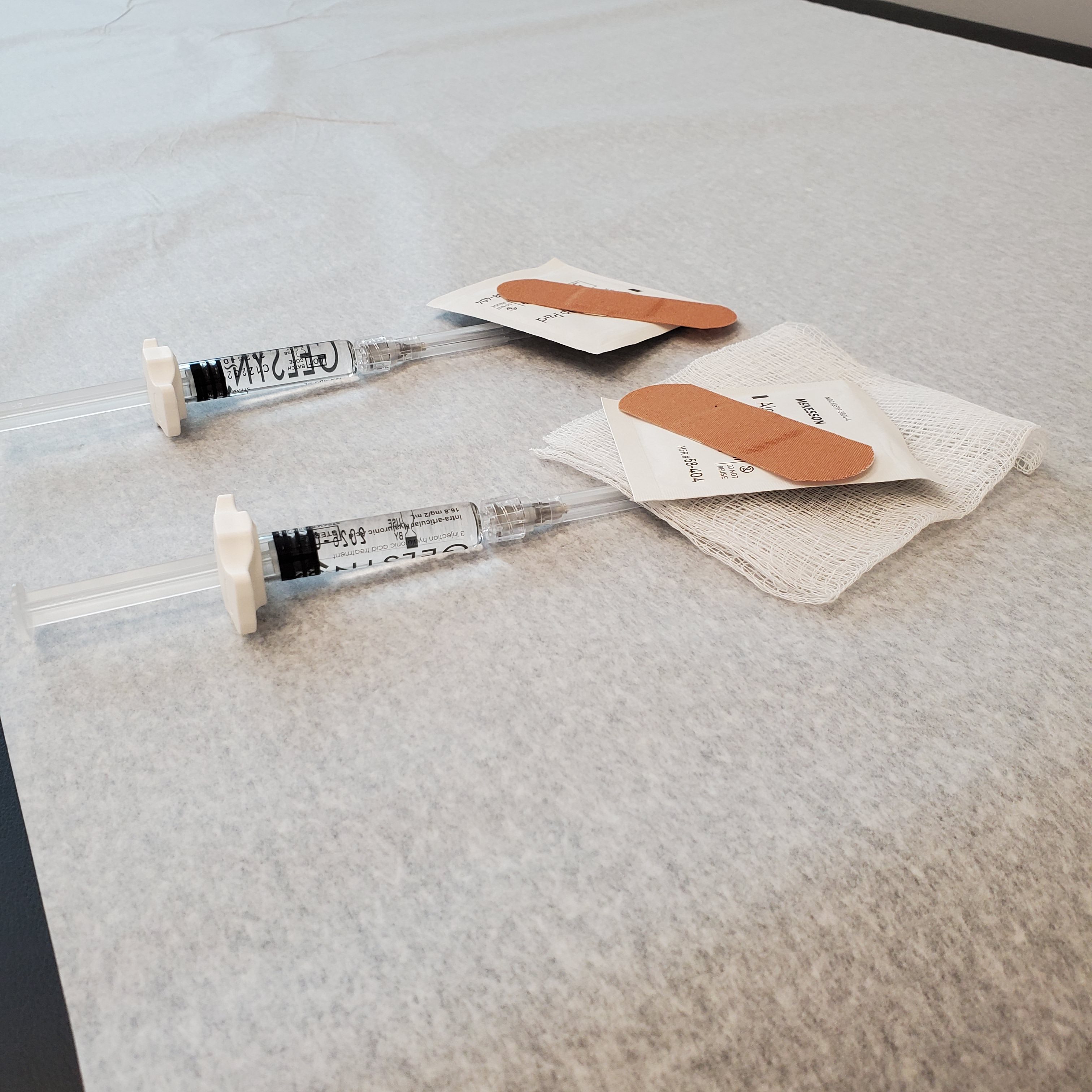 Joints hurting? Gel shots are the answer. Ask me how I know.