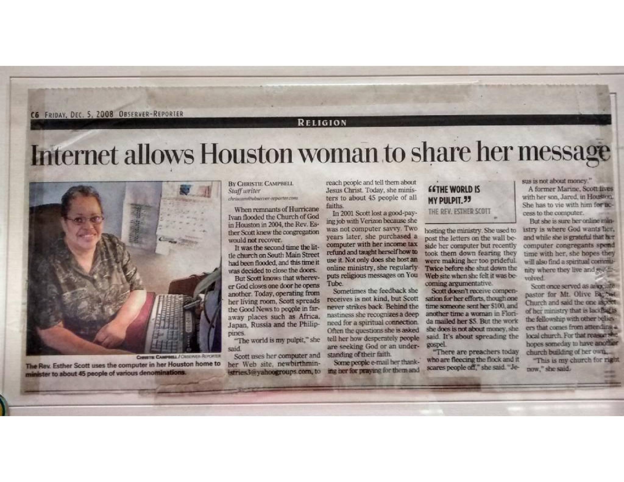 New Birth Ministries: A Journey of Faith and Resilience