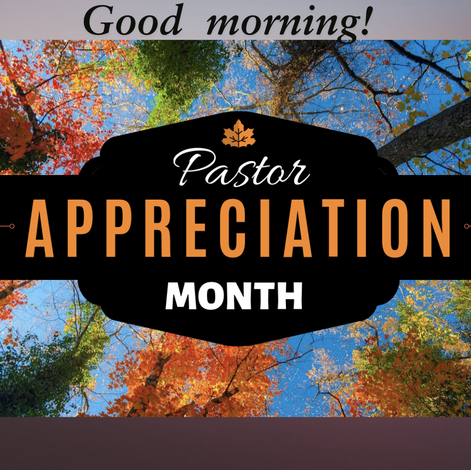 Good Thursday morning Excellent! October 24, 2024