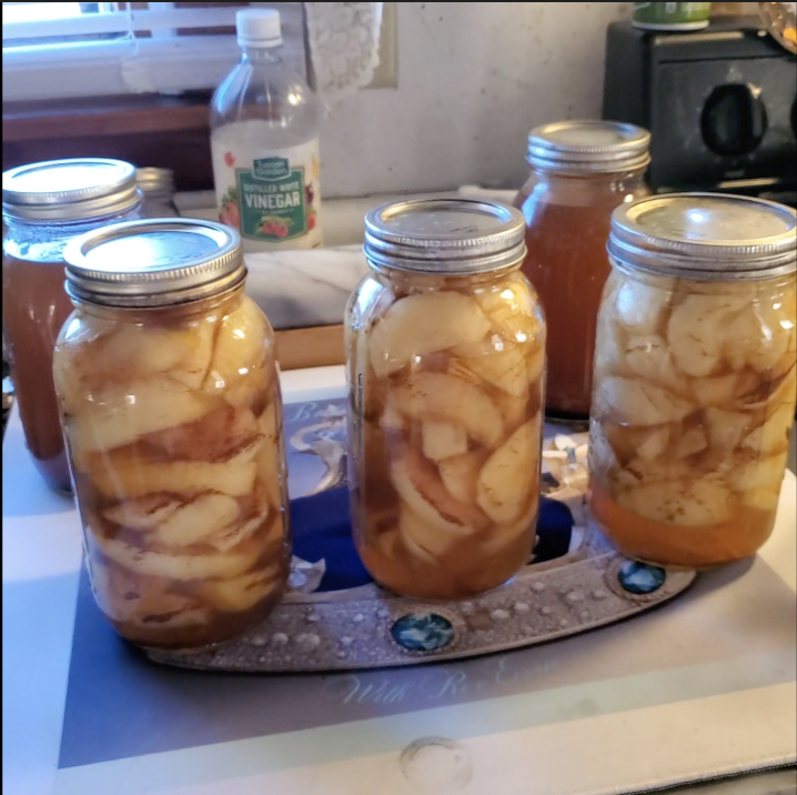 Apple pie filling day. # foodie #Apples #canning