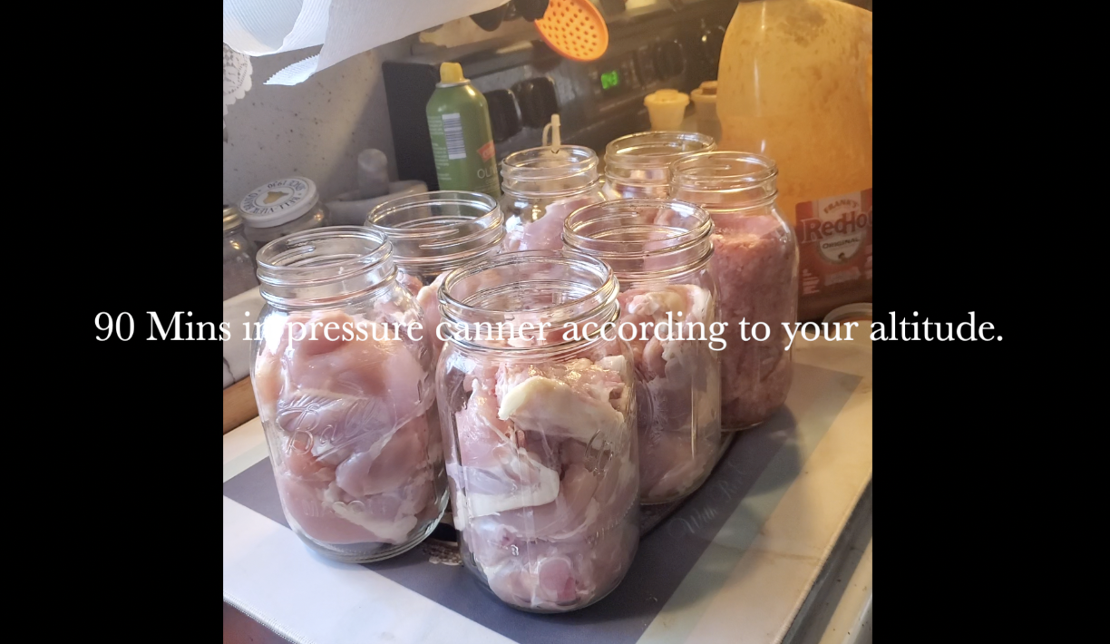 Hot sauce and chicken thighs #Canning #Chicken