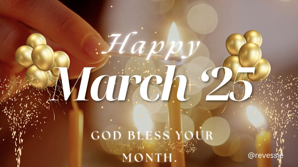 Happy March 1, 2025! #Good morning, #Jesus, #March,