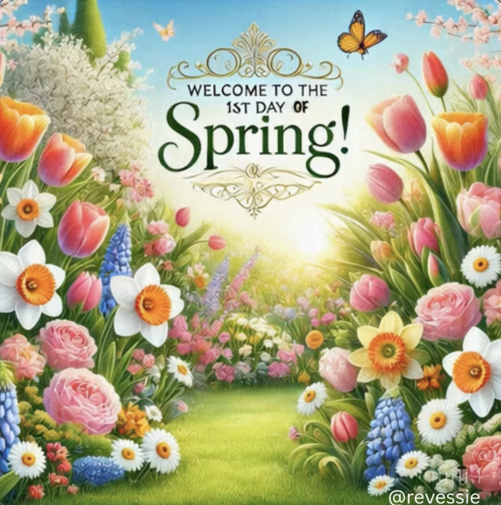 Spring blessings to you!