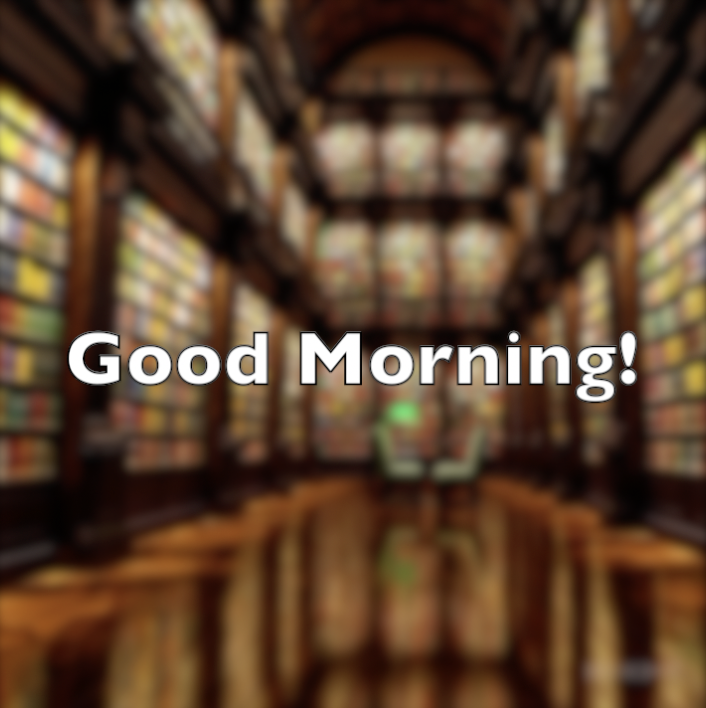 Good Monday morning! March 31, 2025