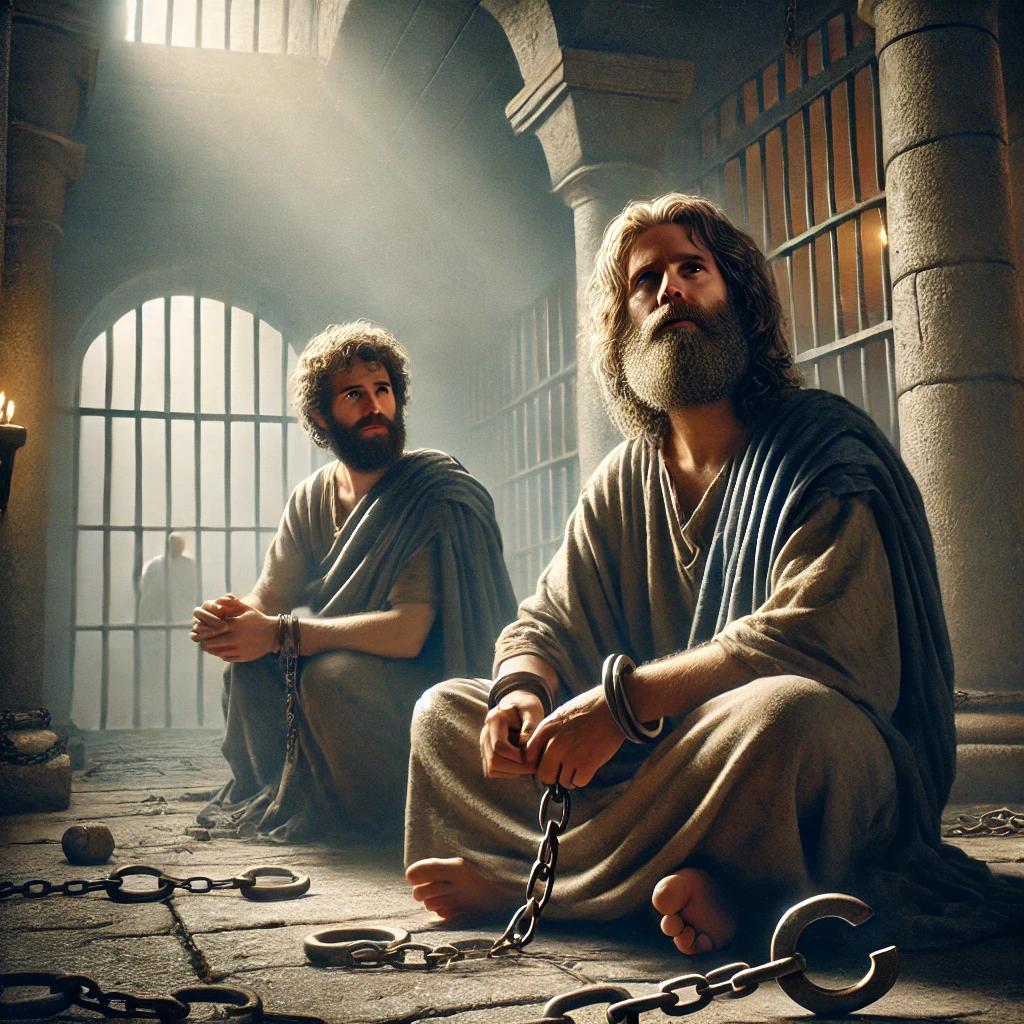 Apostle Paul and Silas were in jail, are you?