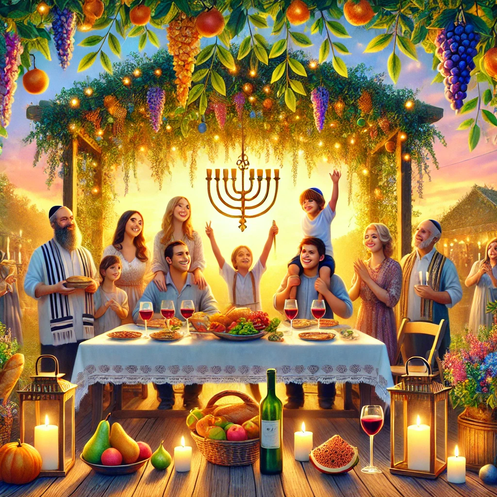 Blessesd sukkot to my Jewish friends!