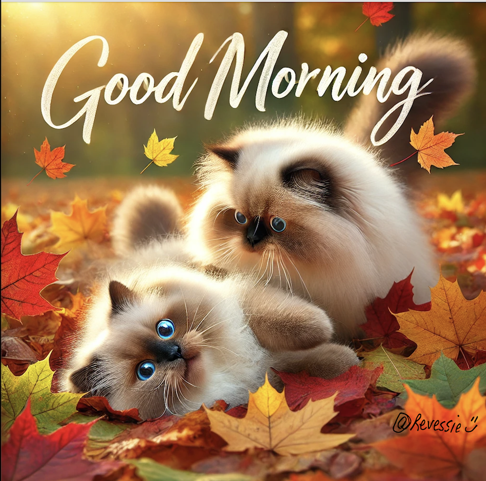 ☀️Good Saturday morning! ☕️ Nov 8, 2025