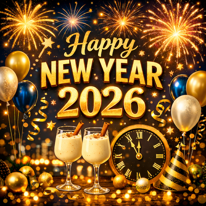 ☀️Happy New Year 2026! ☕️January 1 2026,