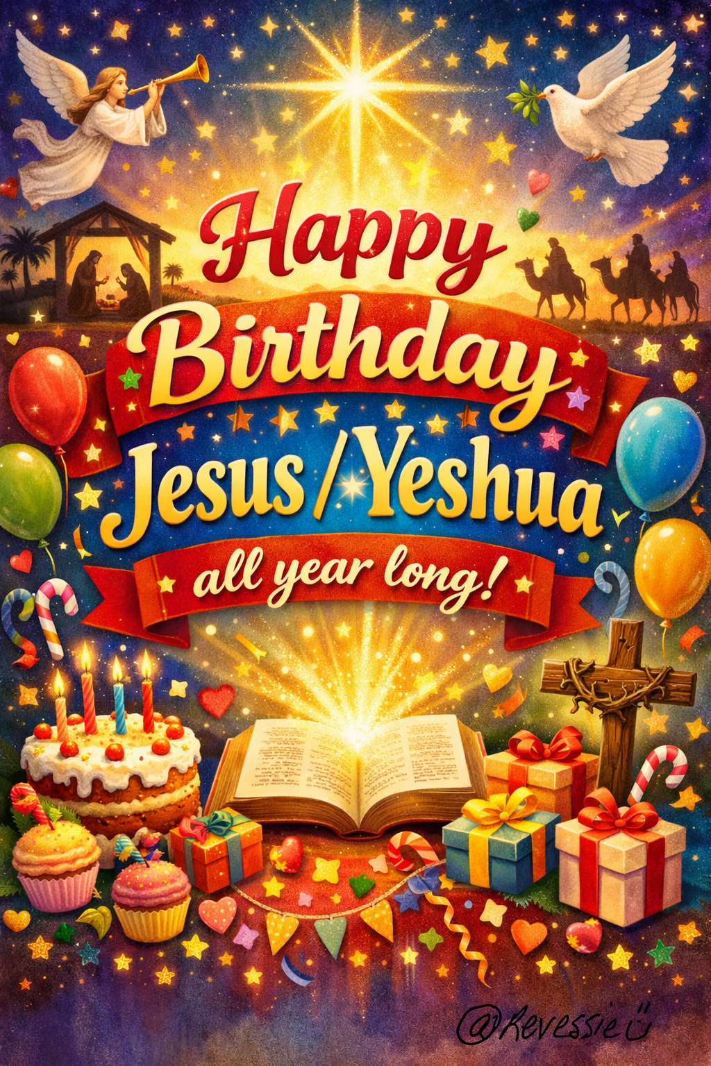 Happy Birthday Jesus all year long! #jesus#birthday