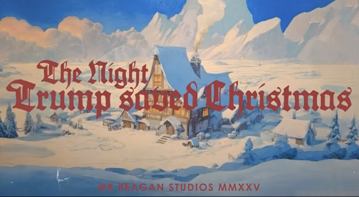 The night Trump saved Christmas.