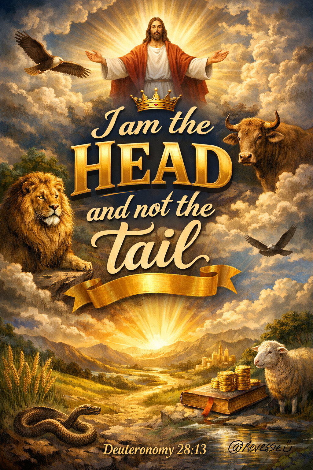 And the LORD shall make thee the head, and not the tail.