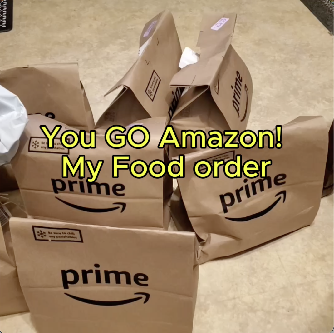 Amazon delivers food now?