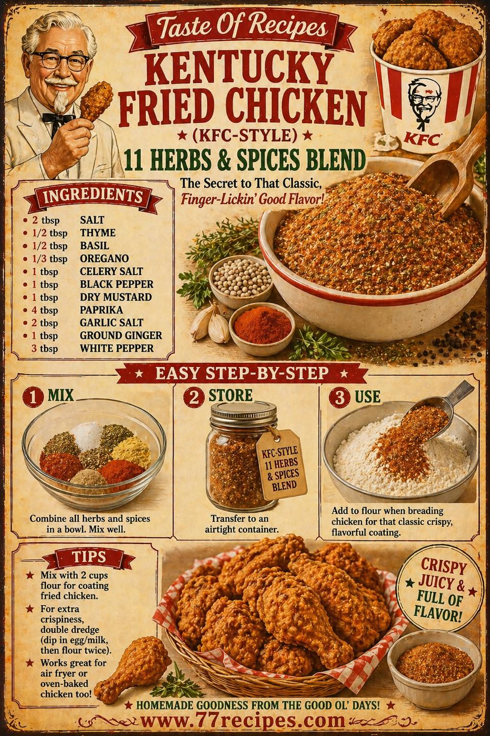 KFC recipe!