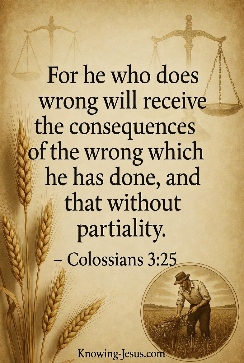 What goes around comes around.