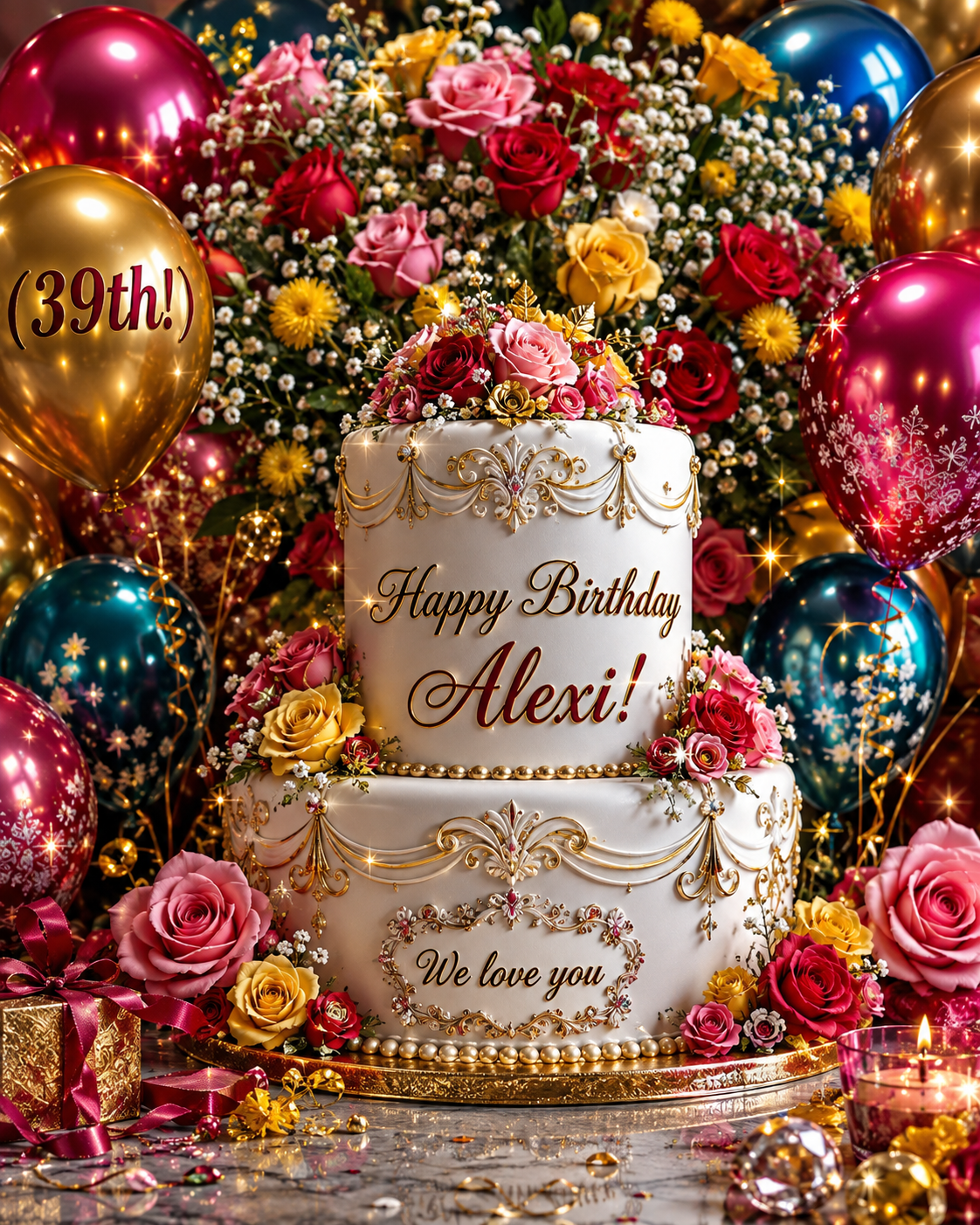 Happy Birthday Alexi (my daughter.)